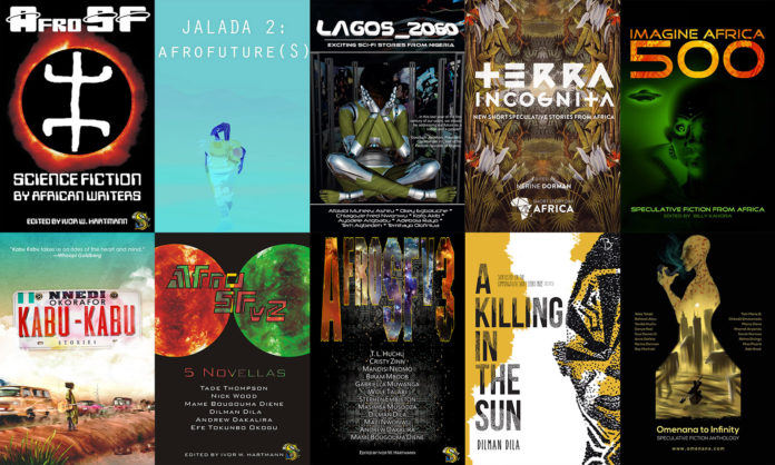 All african speculative fiction story bundle covers