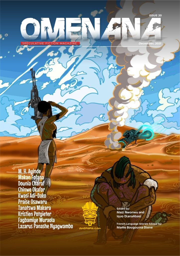 Omenana Speculative Fiction magazine issue 20 cover