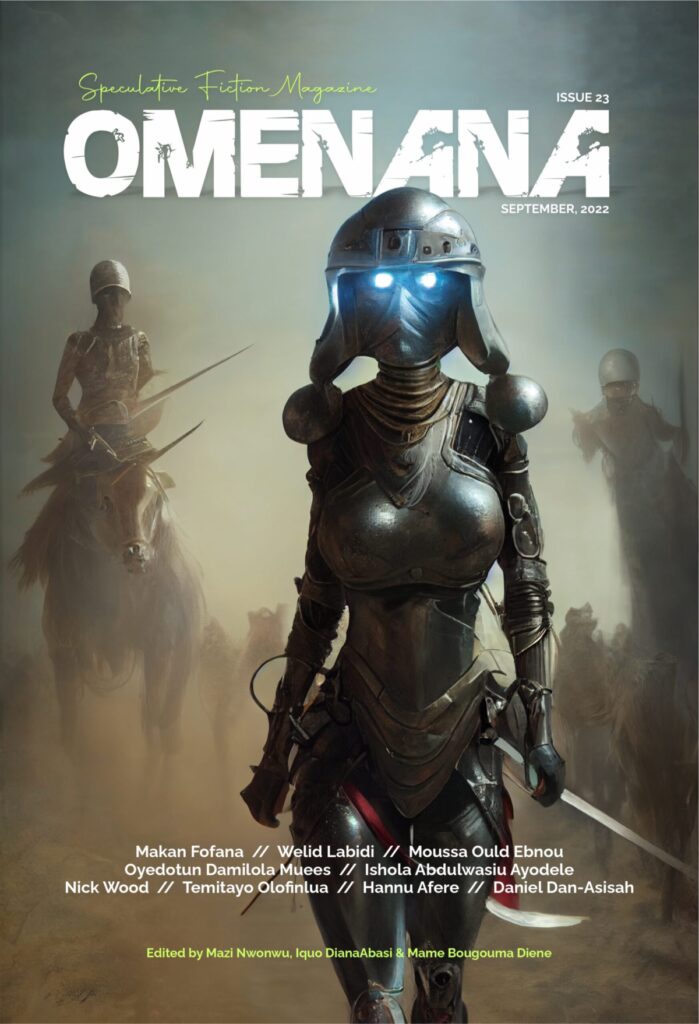 Omenana Speculative fiction magazine issue 23 cover